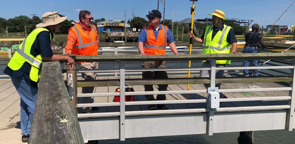 Smart Sea Sensors program installation on the Savannah River.